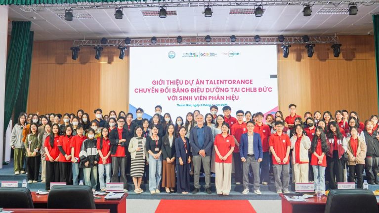 GCA gặp gỡ sinh viên Đại học Y Hà Nội cùng cơ hội làm việc tại Đức