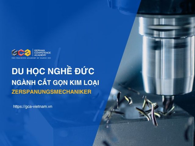 Học viên ngành cắt gọt kim loại thực hành làm các chi tiết máy móc