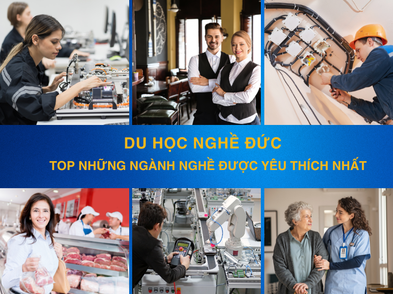 Du học sinh Việt Nam học nghề tại Đức trong môi trường hiện đại