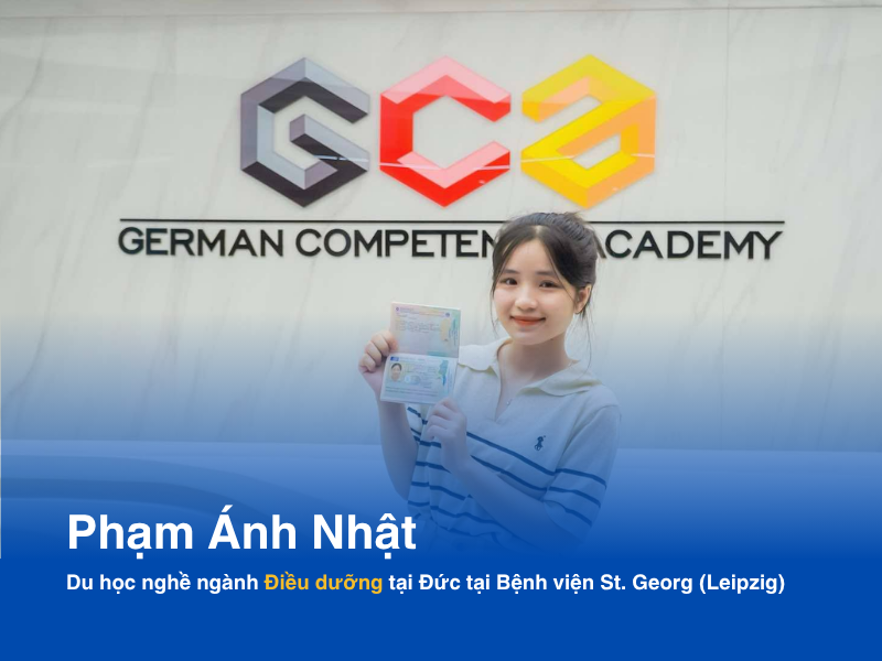 Phạm Thị Ánh Nhật du học nghề điều dưỡng bày tỏ cảm xúc khi học tại GCA