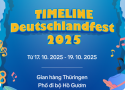 Timeline Deutschlandfest 2025 tại Hà Nội