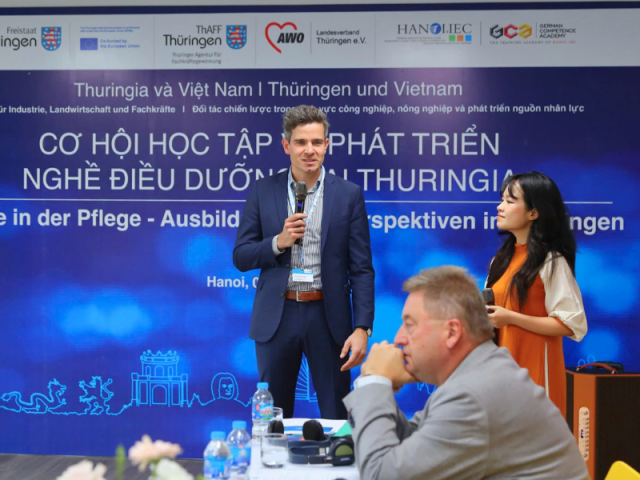 Hội thảo giới thiệu cơ hội nghề điều dưỡng tại Thuringen dành cho học viên GCA