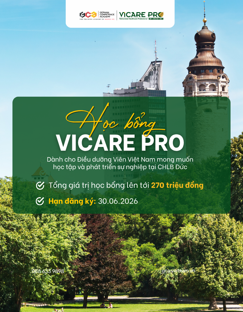 Chương trình học bổng chuyển đổi bằng Điều dưỡng 2026