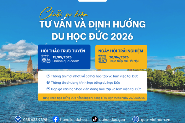 sự kiện tư vấn du học Đức 2026