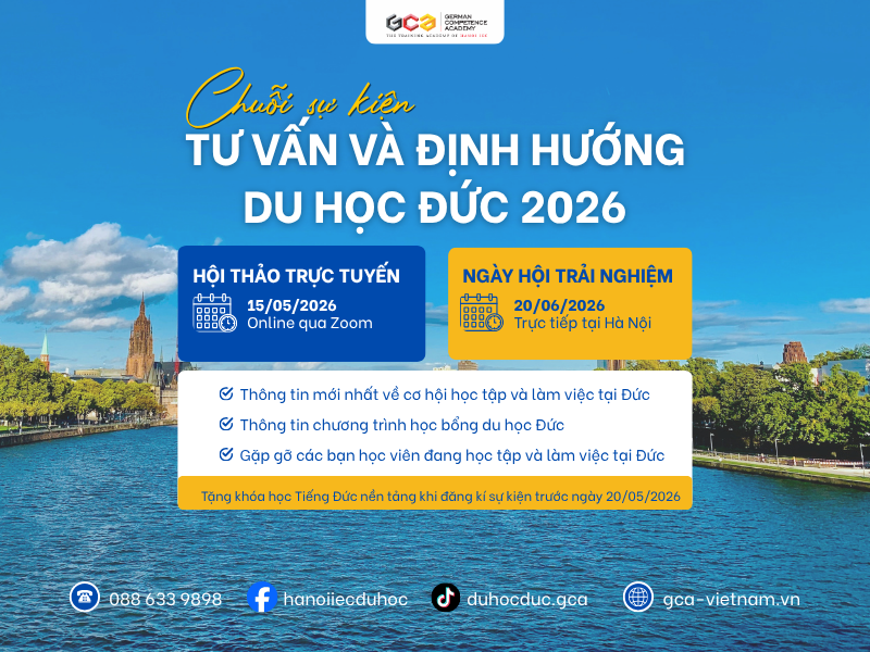 sự kiện tư vấn du học Đức 2026