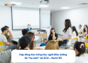 Đối tác Đức gặp gỡ học viên dự án học bổng học nghề Điều dưỡng tại GCA – Hanoi IEC
